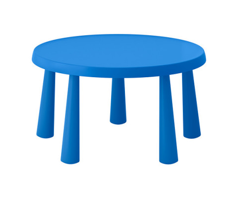 Дитячий круглий стіл для дому і вулиці